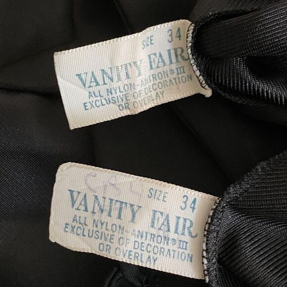 Vintage Vanity Fair Nightgown Robe Set Womens 34 Nylon Lace Trim Lingerie 70s - Picture 6 of 7